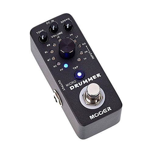 Mooer Audio Micro Drummer Digital Drum Machine Pedal