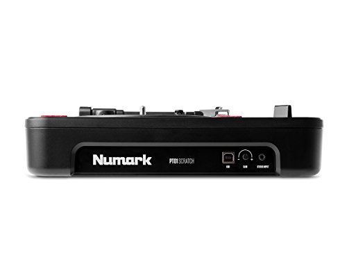 Numark Scratch | DJ Turntable for Portablists With User Replaceable Scratch Switch