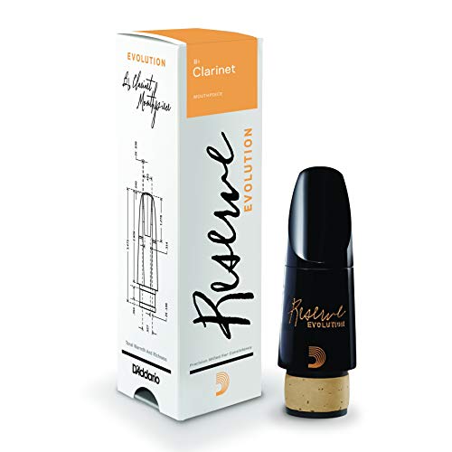 Upgrade Your Sound with D’Addario Reserve Evolution Bb Clarinet Mouthpiece – Exceptional Tone & Flexibility