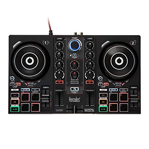 Hercules DJ Learning Kit – All-in-One Starter Set for Aspiring DJs with Controller, Headphones, & Speakers! 🎵