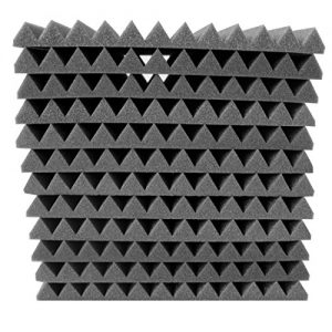 48 Pack Acoustic Panels Studio Foam Charcoal Wedges - Image 2