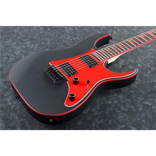 Ibanez GRG 6 String Solid-Body Electric Guitar, Right, Black Flat