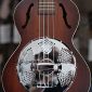 Kala KA-RES-BRS Tenor Resonator Ukulele - Brass Cover