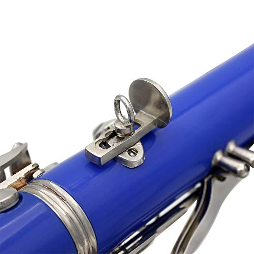 Andoer Clarinet ABS 17 Key bB Flat Soprano Binocular Clarinet