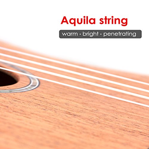 Baritone Ukulele 30 Inch Ukelele Uke 4 String Guitar With Ukele Picks Strap