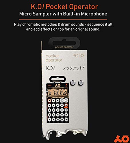 Teenage Engineering Pocket Operator KO Sampler/Sequencer Bundle