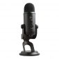 Blue Yeti Condenser Microphone in Blackout Finish - Perfect for Professional Recording and Podcasting