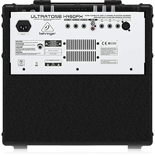 Behringer Ultratone Ultra-Flexible 45-Watt 3-Channel PA