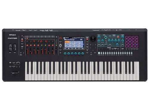 Roland Fantom-6 61-Key Synthesizer with Aftertouch and Expandable Sound Engine 