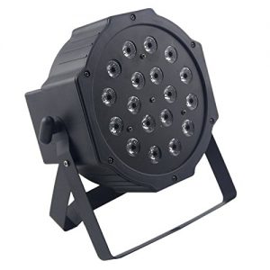 CO-Z LED Par Lights 18x3W Pack of 8 pcs RGB DJ Stage Party Light System - Image 2