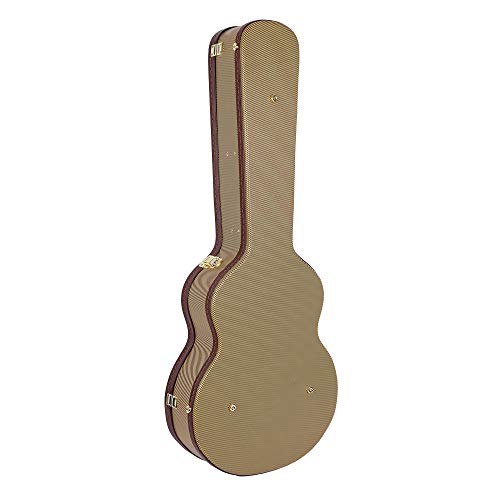 Crossrock Deluxe Wood Hard Case for Guitar Case