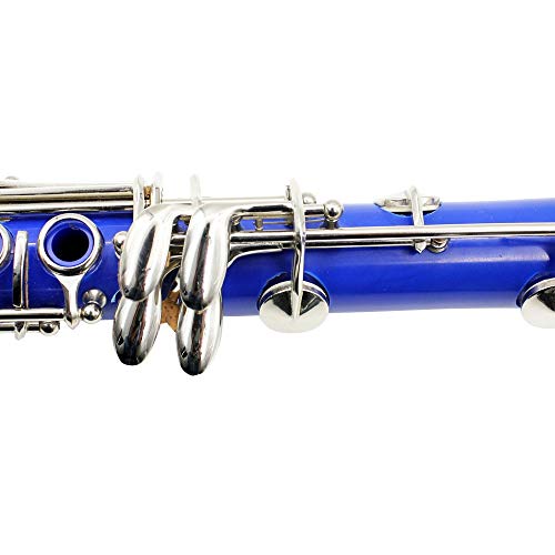 Andoer Clarinet ABS 17 Key bB Flat Soprano Binocular Clarinet