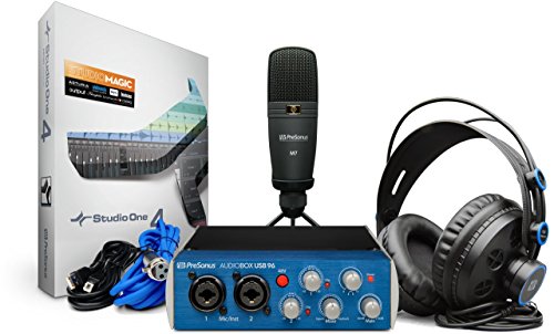 PreSonus AudioBox Studio USB 2.0 Recording Bundle with Interface