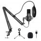 USB Microphone MAONO A04 Plus Cardioid Condenser Podcast Mic