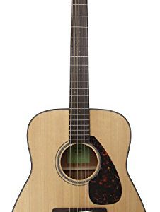 Yamaha Solid Top Folk Acoustic Guitar - Natural Bundle - Image 2