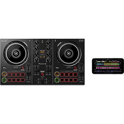 Pioneer DJ DDJ-200: Smart DJ Controller for Beginners – Compact, Lightweight & Multi-App Compatible
