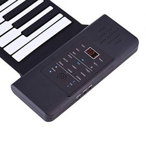 Roll Up Piano, Foldable Thickened Keys Flexible Soft Silicon Electric - Image 3