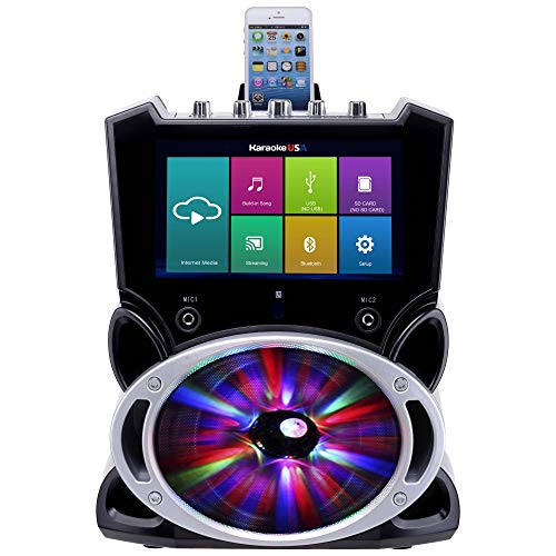 Karaoke USA Complete Wi-Fi Bluetooth Karaoke Machine