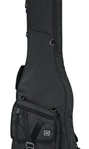 Gator Cases Transit Series Bass Guitar Gig Bag; Charcoal Black Exterior (GT-BASS-BLK) - Image 2
