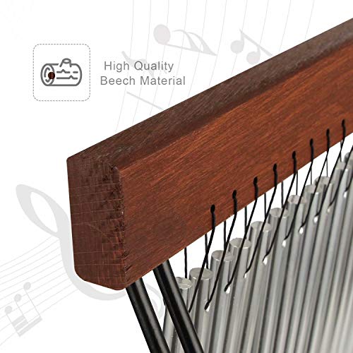 Single-Row Percussion Chime – Aluminum Bar Chime for Classroom, Meditation & Music Education