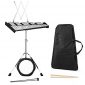 Giantex Percussion Glockenspiel Bell Kit 30 Notes