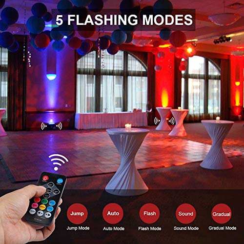 Par Lights DMX, RGB 36 LED DJ Stage light Sound Activated