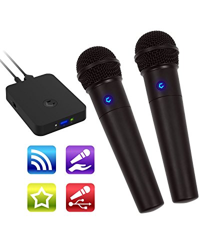 Cobble Pro Wireless Karaoke Microphone 2-pack Mic
