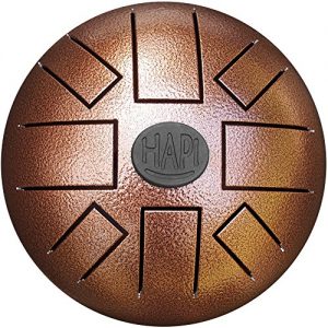 Discover the HAPI Mini Steel Tongue Drum – Compact 8" Percussion for Meditation & Yoga - Image 2