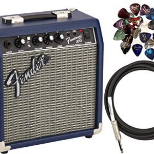 Fender Frontman 10G Electric Guitar Amplifier - Midnight Blue Bundle