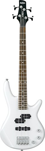 Ibanez 4 String Bass Guitar, Right, Pearl White
