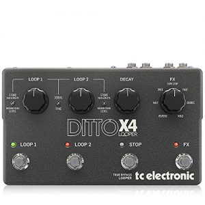 TC Electronic Ditto X4 Looper Effects Guitar Pedal