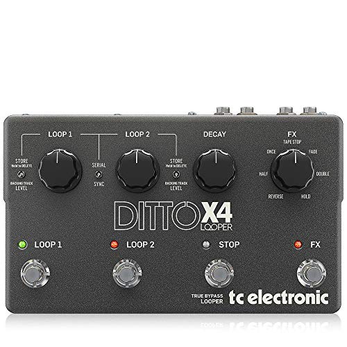 TC Electronic Ditto X4 Looper Effects Guitar Pedal