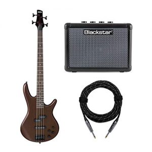 Ibanez GIO 4-String Electric Bass Guitar Bundled with Bass Amp and Knox Guitar