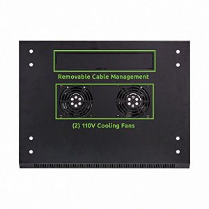 NavePoint 18U Deluxe IT Wallmount Cabinet Enclosure - Image 4