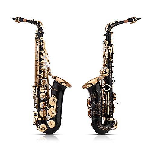 Muslady Eb Alto Saxophone Sax Brass Lacquered Gold