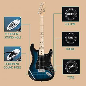 GLARRY Full Size Electric Guitar for Music Lover Beginner - Image 3