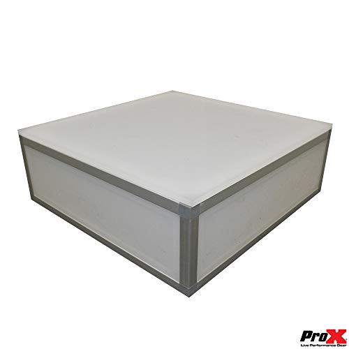 Lumo Stage Acrylic Platform Riser 8in High Section