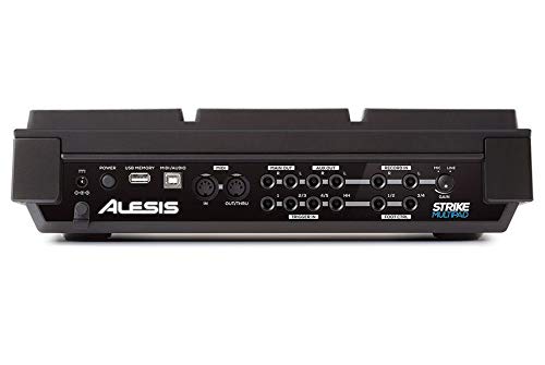 Alesis Strike MultiPad – 9-Trigger Percussion Pad with Sampler, Looper & RGB Backlighting