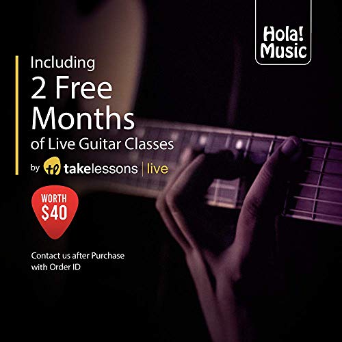 Warm Strings, Elegant Design – Full Size Classical Guitar HG-39GLS by Hola! Music