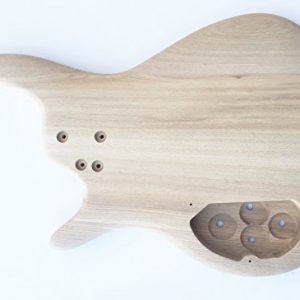 DIY Electric Bass Guitar Kit - 5 String Ash Bass - Image 3