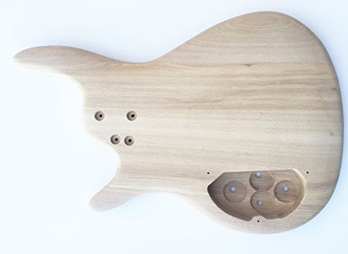 DIY Electric Bass Guitar Kit - 5 String Ash Bass
