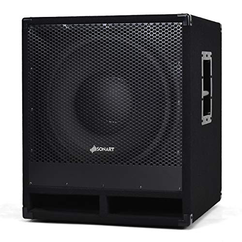Costzon 2000 Watts 15" Active Powered PA DJ/Pro Subwoofer