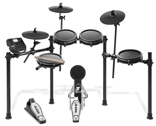 Alesis Drums Nitro Mesh Kit | Eight Piece All Mesh Electronic Drum Kit