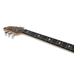 5 String Electric Bass Guitar Millettia Laurentii+Okoume body - Image 4