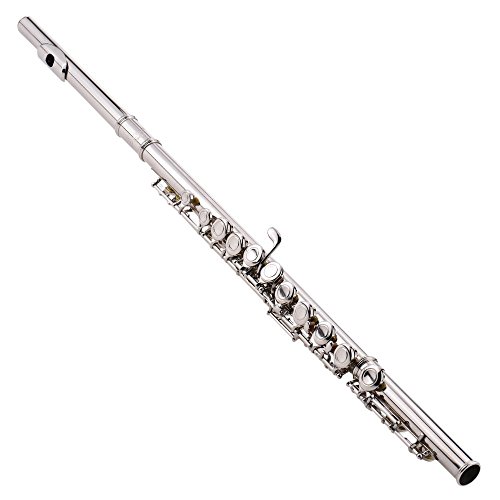 Professional 16-Hole C Key Flute – Cupronickel Silver-Plated with Case & Accessories