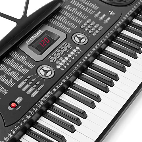 Hamzer 61-Key Electronic Piano Electric Organ Music Keyboard