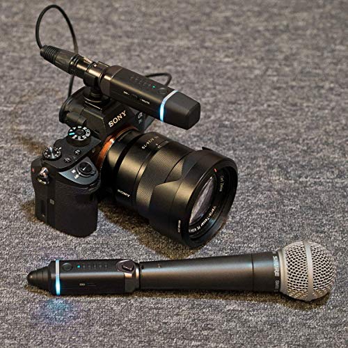 NUX Wireless Microphone System for Dynamic Microphone Snap-On Camera