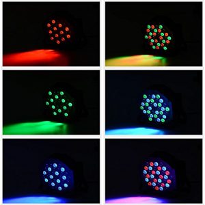 Occasion with LUNSY 36LED Stage Lights - 4 Pack: Transform Your Event with Vibrant RGB Colors, Remote Control, and DMX Magic! ?? - Image 4