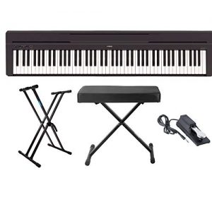 Yamaha 88-Key Digital Piano with Knox Gear Keyboard Stand
