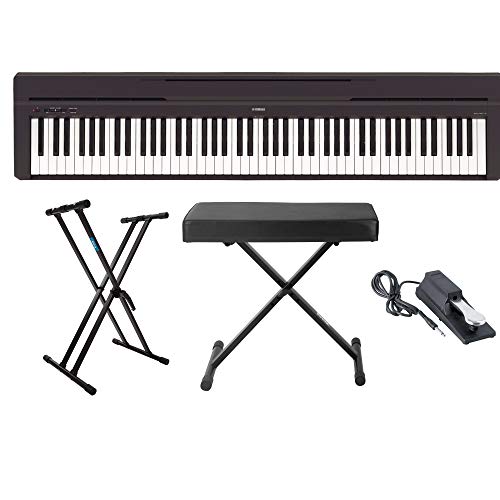 Yamaha 88-Key Digital Piano with Knox Gear Keyboard Stand